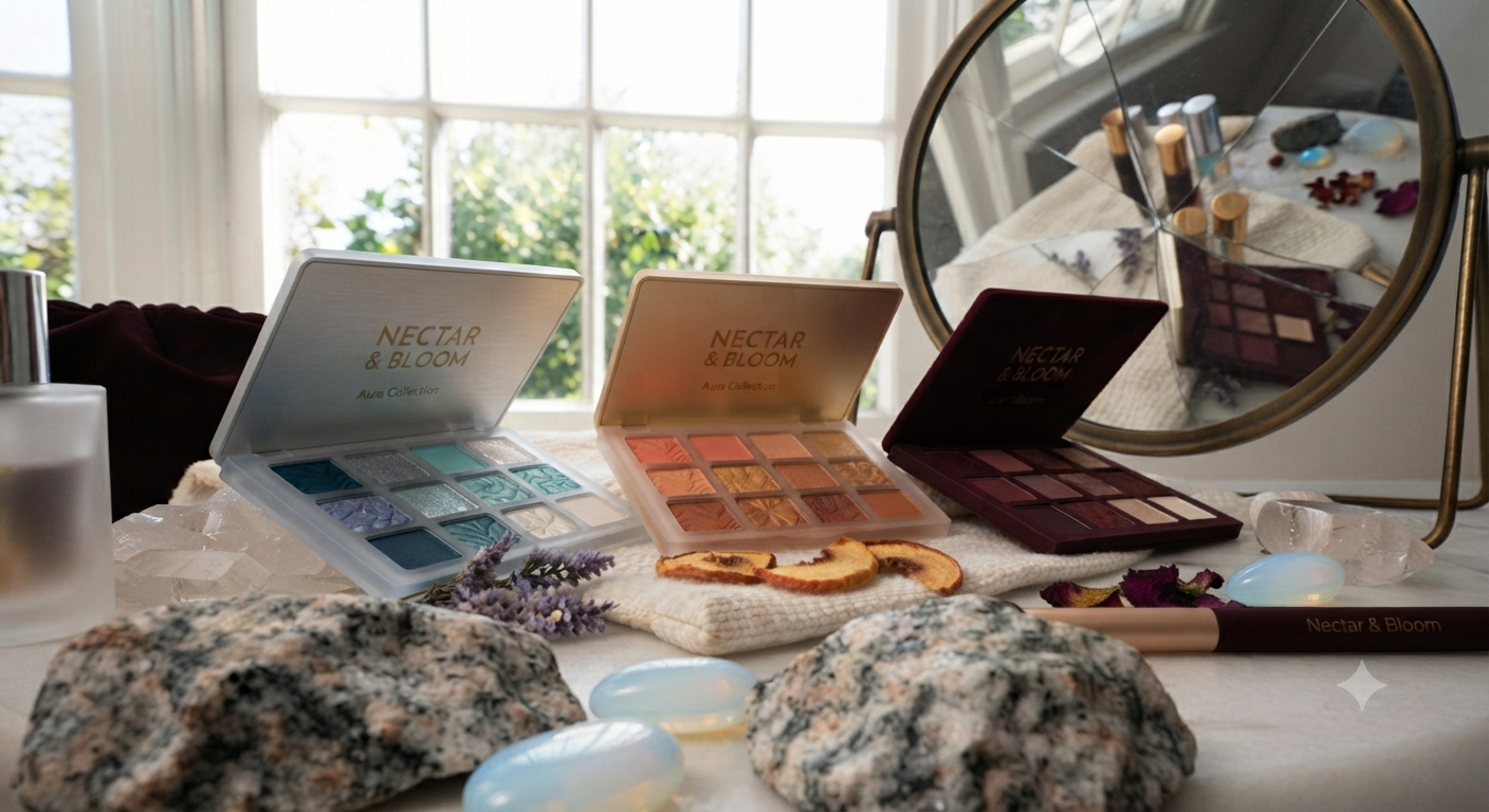 Mineralna Paleta Cieni do Powiek,,Aura Collection” - obrazek 2